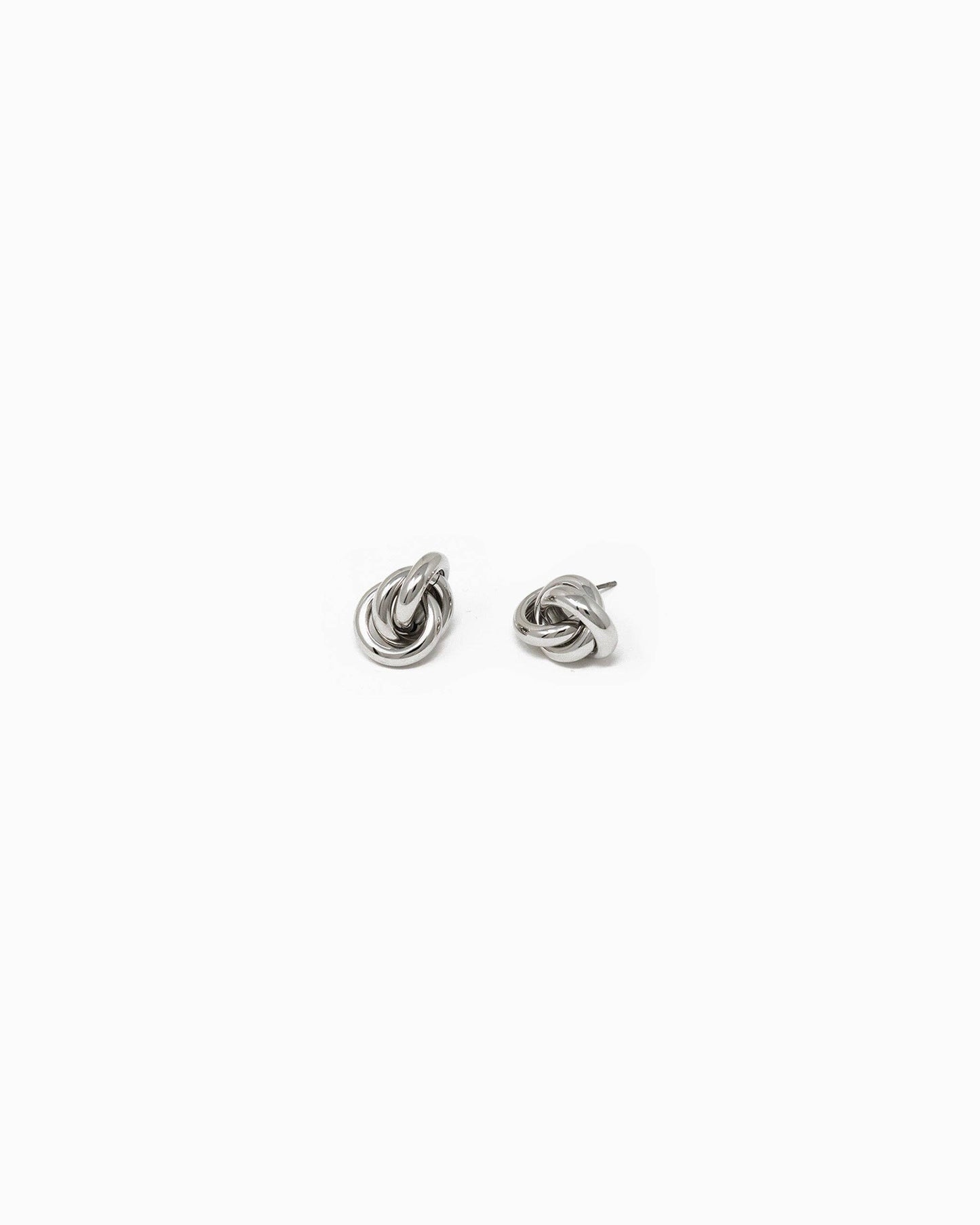 Bold Knot Stud Earrings