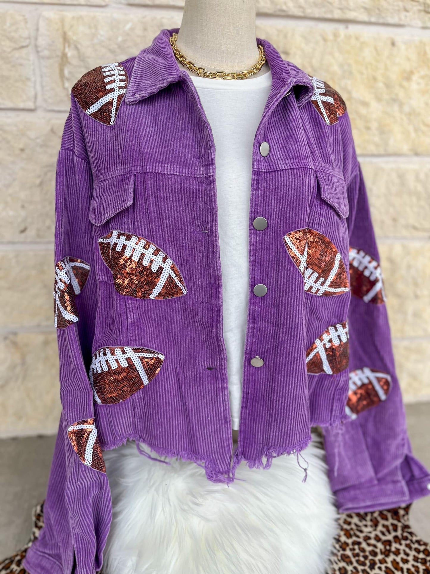 Vintage Game Day Jacket