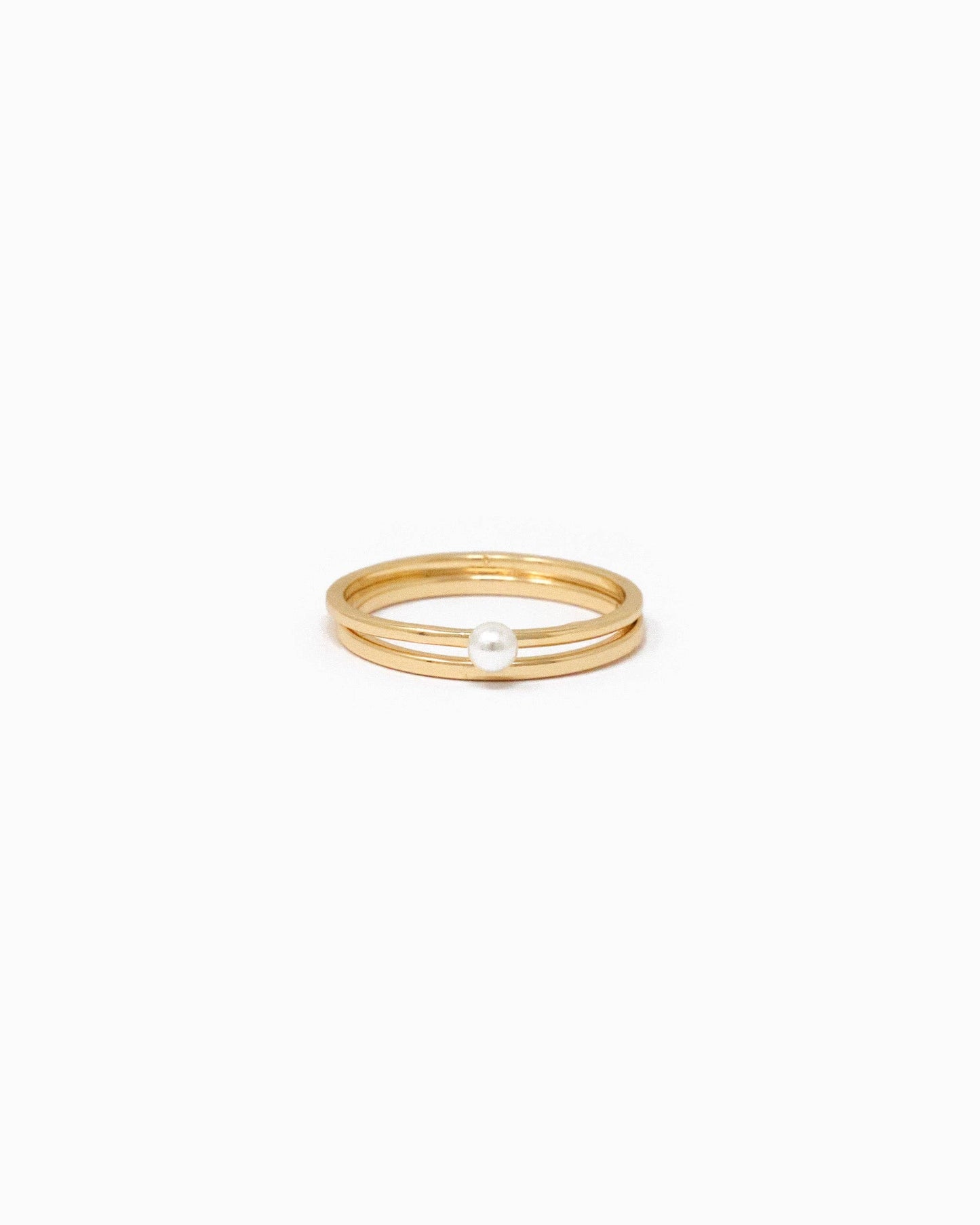 Minimal & Bold Mix Stackable Rings, Set of 5