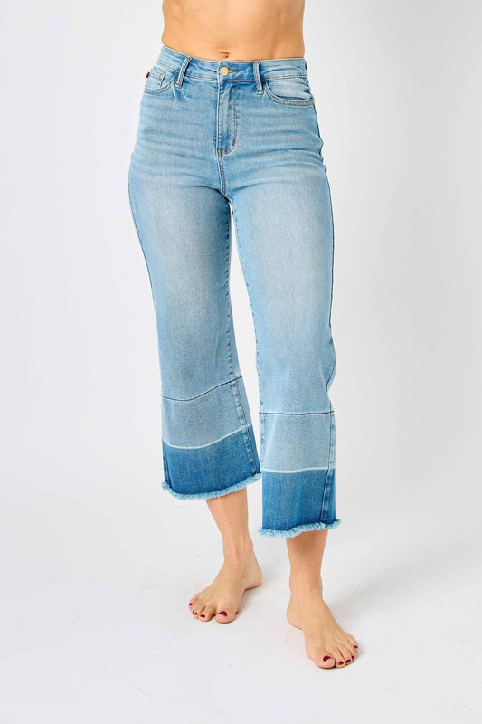 Aubree High Waisted Crop Jeans