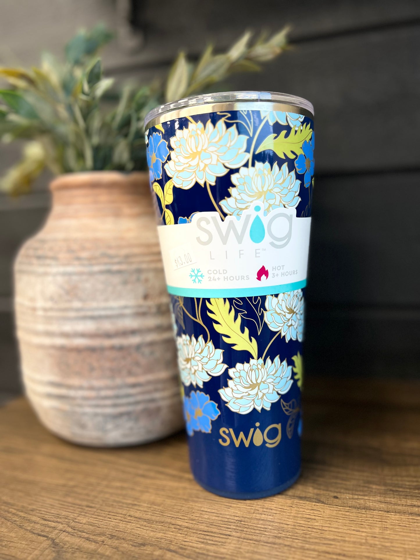 Floral Swig Tumbler