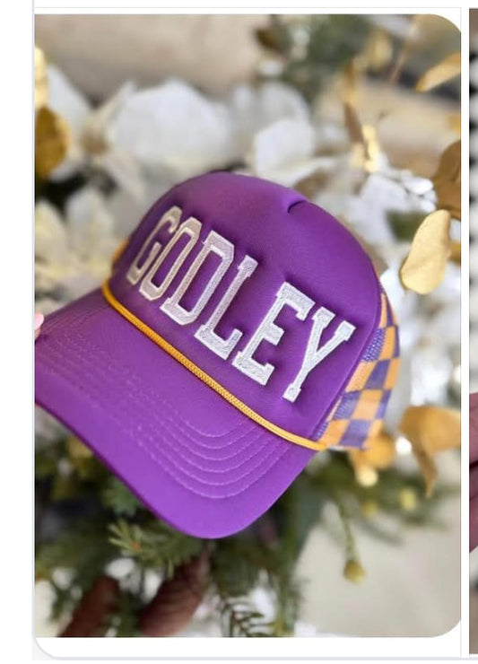 Checkered Godley & G Claw Cap