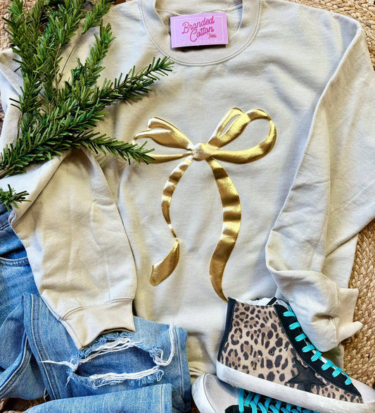 Girly Bow Sweatshirt