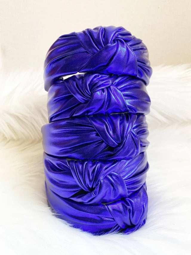 Blurple Metallic Headband