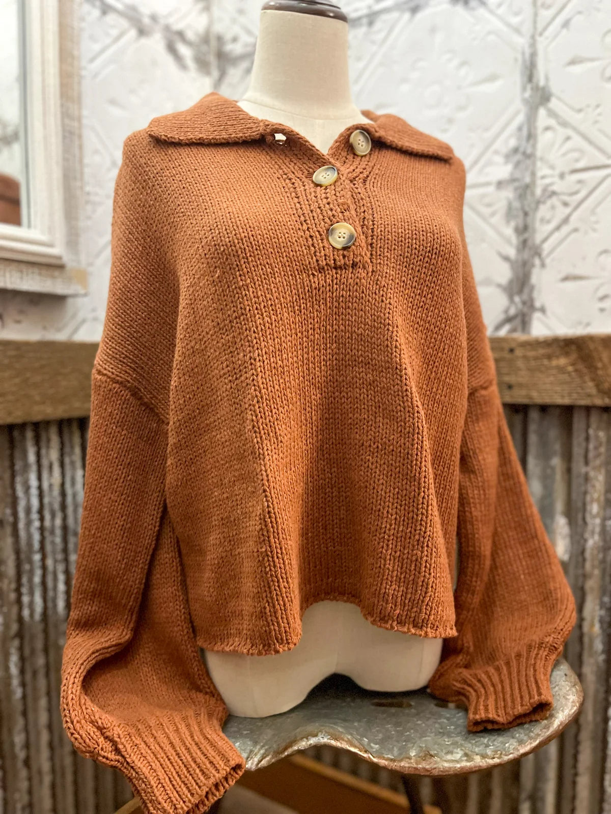 Cinnamon Sweater