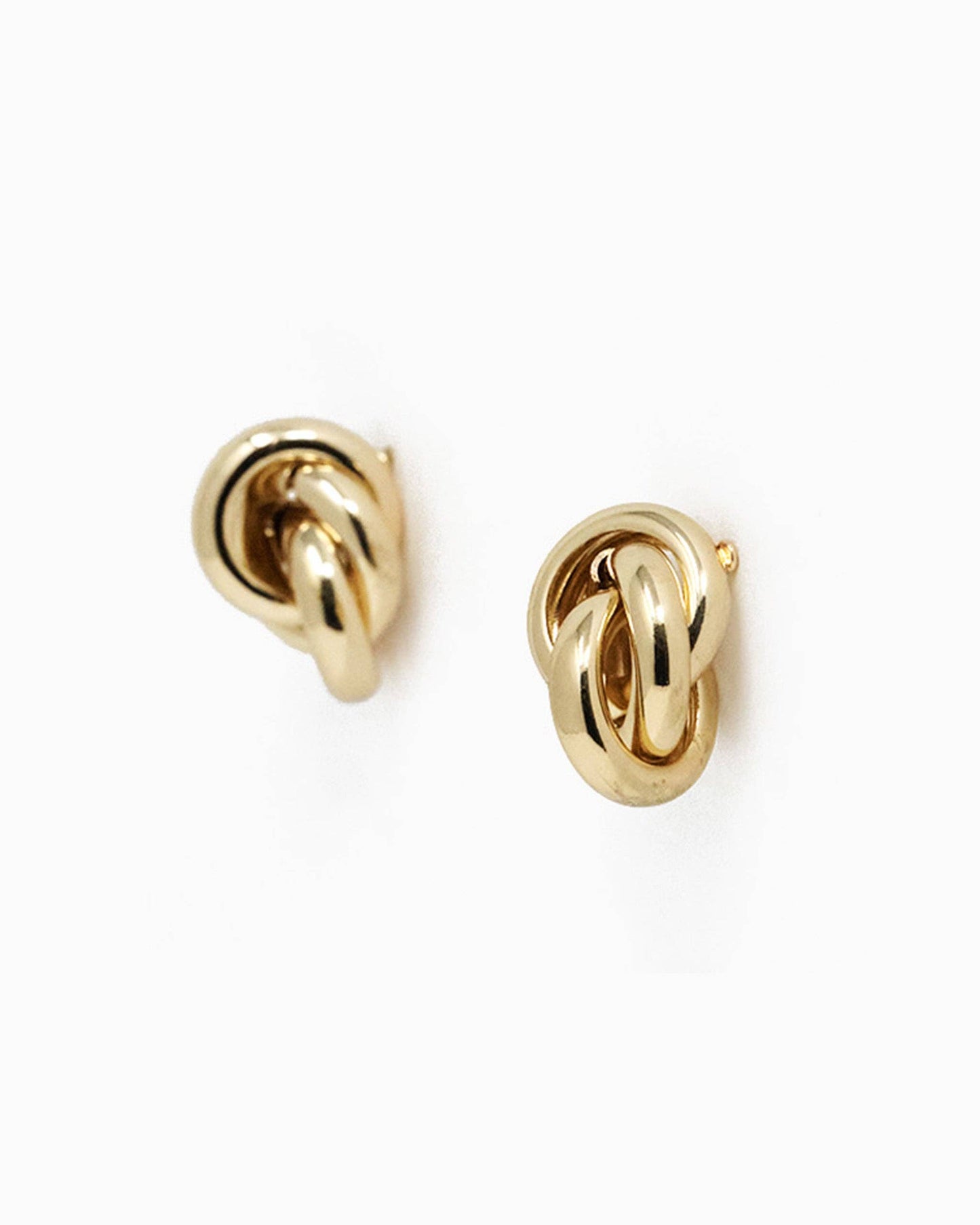 Bold Knot Stud Earrings