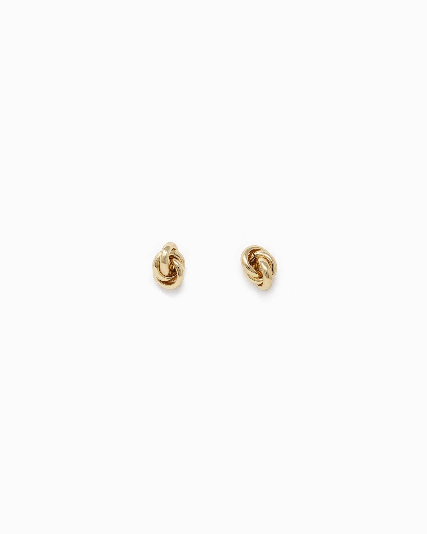 Bold Knot Stud Earrings