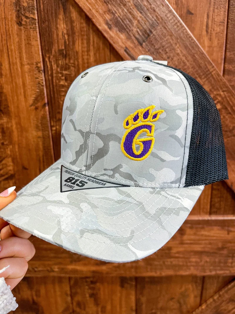 Light Gray Camo G Claw Hat