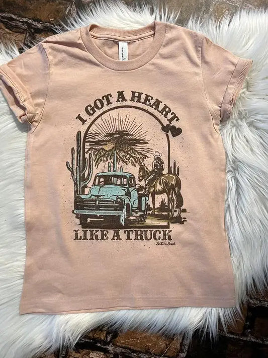 Heart Like A Truck Tee