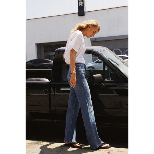 Boise High Rise Slim Wide Leg Jean