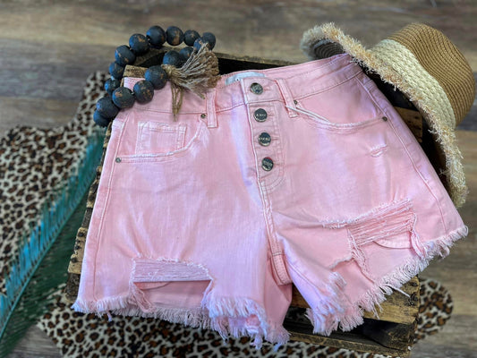 Presley Soft Pink Shorts