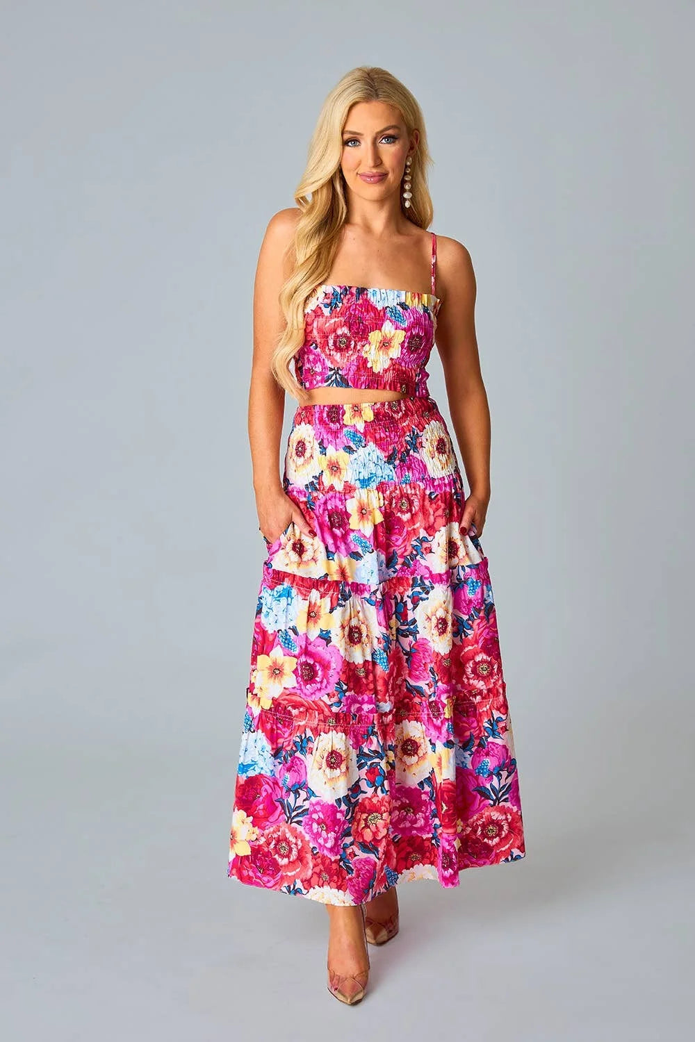 Tamra Jubilee Top + Maxi Skirt Set