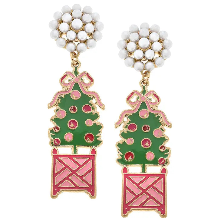 Christmas Tree Earrings